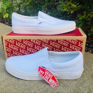 White Vans Sneakers